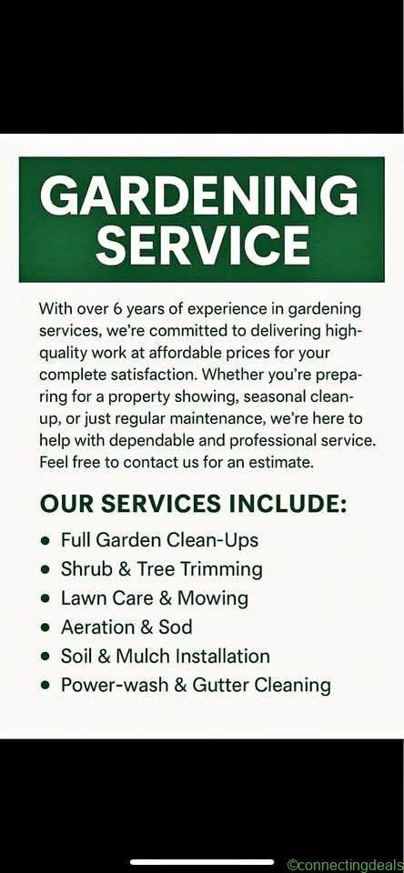 Hedge Trimming / Garden Cleanup
