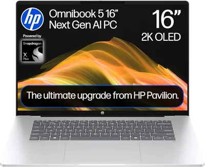 HP OmniBook 5 Next Gen AI 16″ Laptop – 39% Off