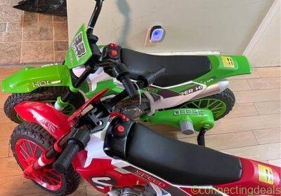 Free ad: Kids dirt bike 12V in Calgary. Kids dirt bike 12V in Calgary