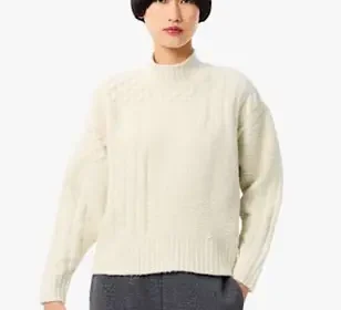 LACOSTE Wool Rich Cable Knit Jumper - 50% Off in United Kingdom