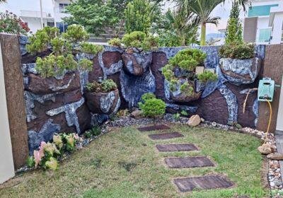 Landscape garden wall in Kuala Lumpur