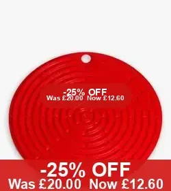 Le Creuset Cool Tool Silicone Trivet 25% Off in United Kingdom