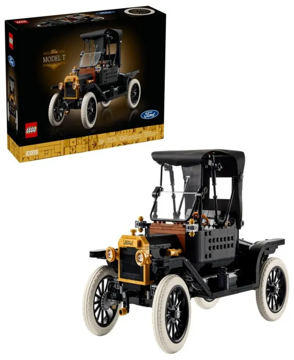 LEGO® Icons Ford Model T Vintage Car Building Set, 11376