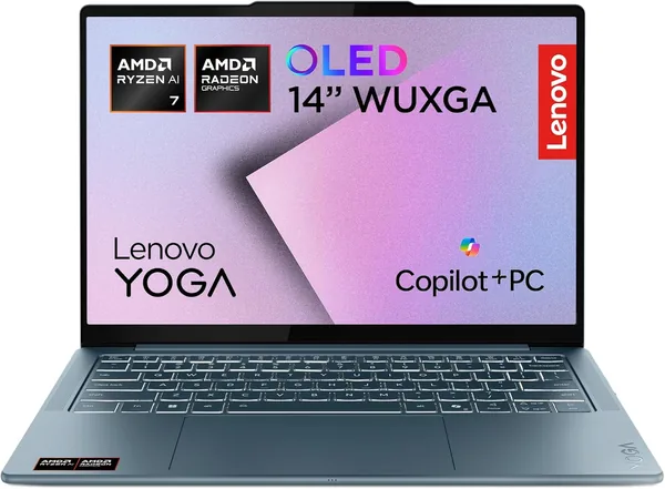 Lenovo Yoga Slim 7 14AKP10 – Ordinateur portable WUXGA de 14 pouces (AMD Ryzen 7 3500U, 32 Go RAM, 1 To SSD, GPU AMD Radeon 860M, Windows) – 32% Off
