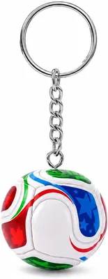 Llavero Balón mundial 2026 de Fútbol Decorativo Multicolor para Mochila, Bolsa y Llaves