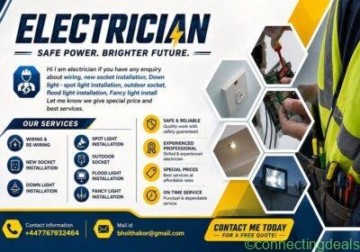 Looking for a trusted electrician? in London