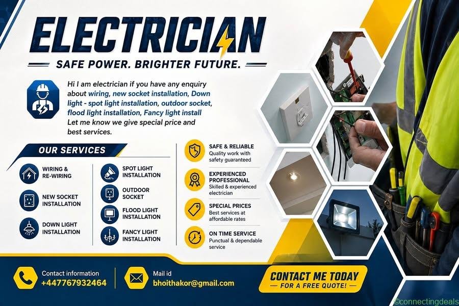 Looking for a trusted electrician?