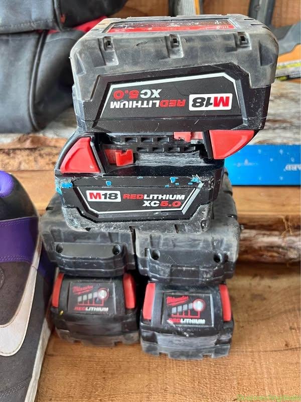 M18 batteries