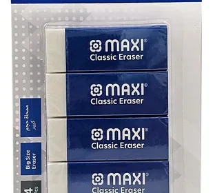 Maxi Classic Dust Free Eraser Big [4pc Blister] - 34% Off in Oman