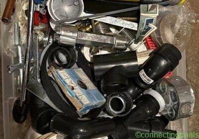 Mixed Plumbing & Electrical Parts Lot – PVC, in Montreal