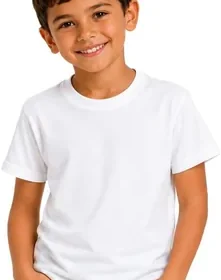 Moneysavers Kids Round Neck T-Shirt, 170 GSM Pure Cotton, Best Deal in Bahrain