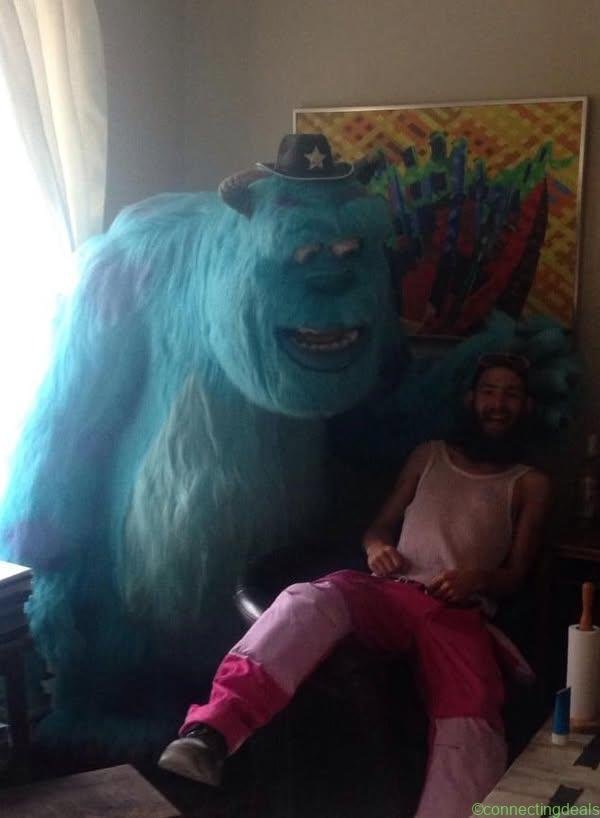 Monsters Inc Sully fullsize statue