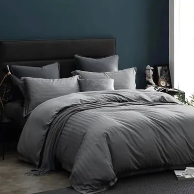 MOONCEE King Size Bed Sheet Set – 6 Pcs Microfiber Duvet Cover