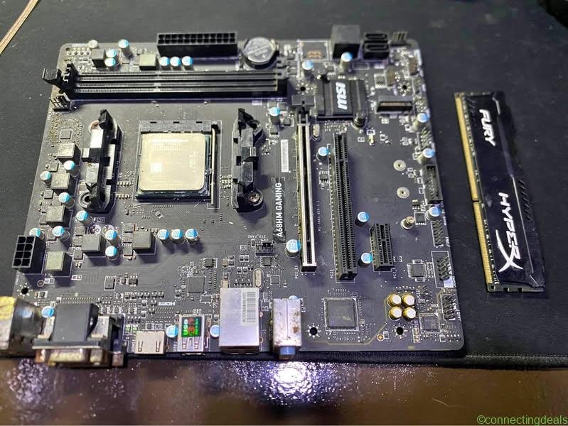 MSI A68HM Gaming Mobo w/ AMD A10-7800 and HyperX