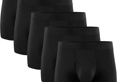 Natural Feelings Mens Boxer Shorts Soft Cotton 4-Pack Breathable Underwear in Bahrain