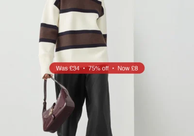 Next Black Faux Leather Jort Trousers - 75% Off in Ireland