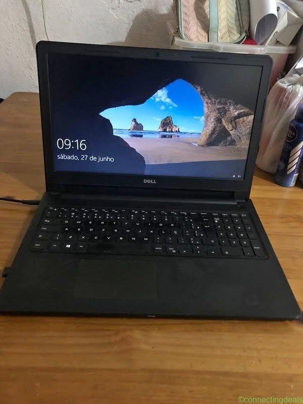 Notebook Dell i5 8 Geração SSD de 256gb tela 15.6
