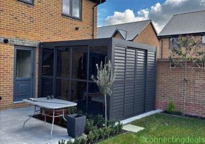 Free ad: Nova Legacy Aluminium Metal Pergola in London. Nova Legacy Aluminium Metal Pergola in London