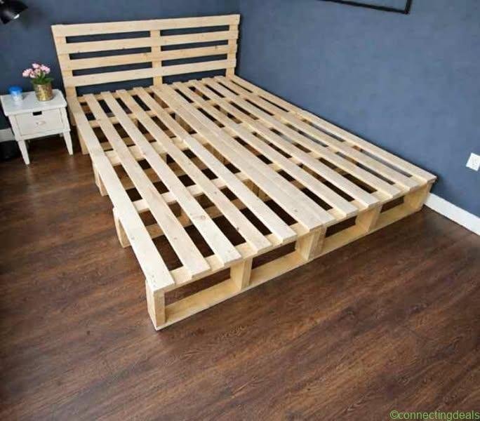 Pallets bed