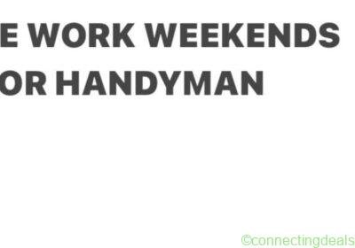 PART - TIME WORK ON WEEKENDS LOOKING FOR HANDYMAN in Vancouver