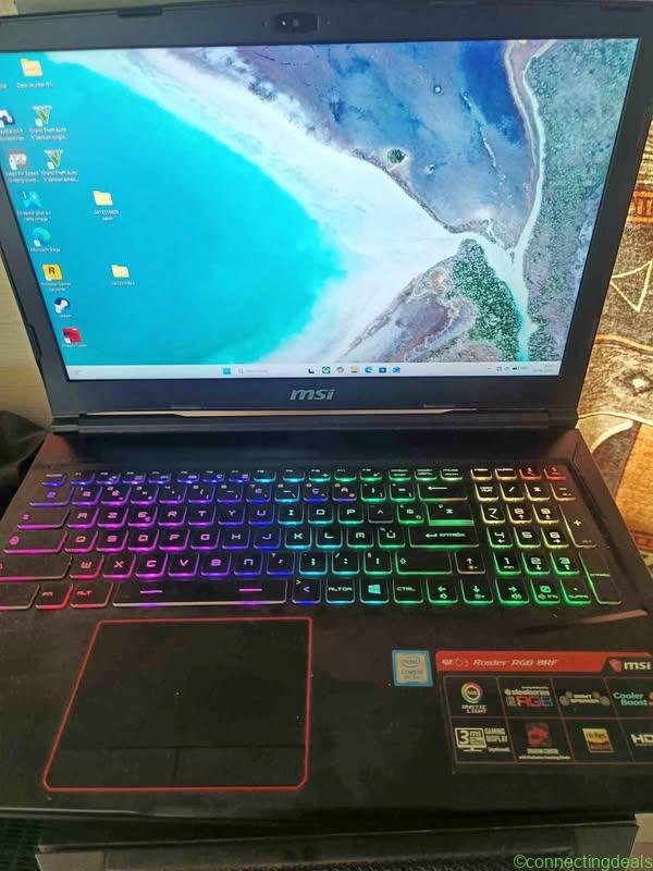 Pc portable gamer MSI ge63 rgb 8rf