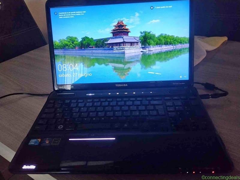 PC portatile Toshiba Modello Satellite A660
