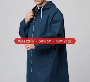 Peregrine Pure Cotton Hooded Raincoat - 50% Off in United Kingdom