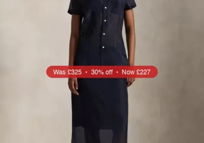 Polo Ralph Lauren Woven Sheer Midi Pencil Skirt - 30% Off in United Kingdom