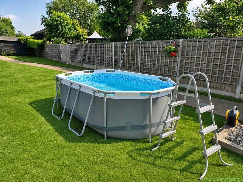 Pool with Ladder