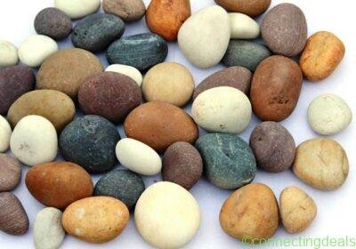 Free ad: Premium Natural River Pebble Stones (70–120 mm) | in Hyderabad. Premium Natural River Pebble Stones (70–120 mm) | in Hyderabad