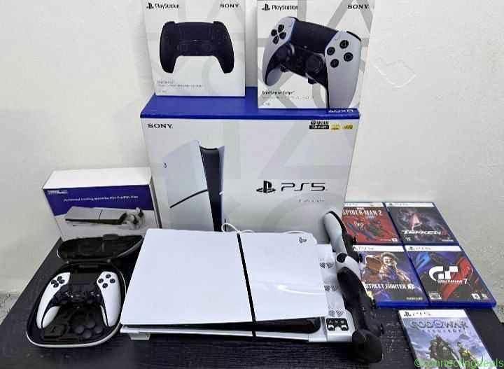 Ps5 Slim Disc 1TB (ADD ON SSD 2TB)
