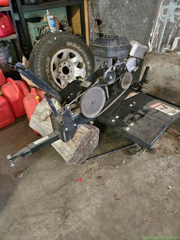 Pull behind rototiller