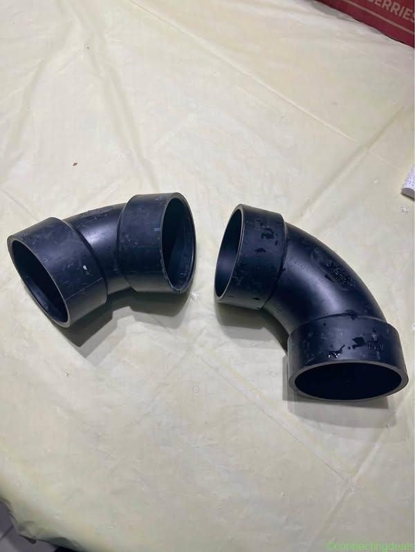 PVC elbow joints for drains