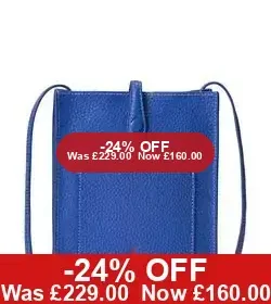 Ralph Lauren Polo Leather Crossbody Bag - 24% Off in United Kingdom
