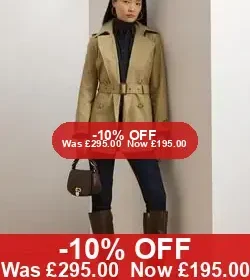 Ralph Lauren Trench Coat - 10% Off in United Kingdom