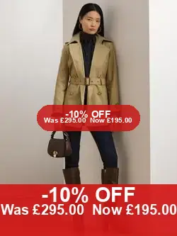 Ralph Lauren Trench Coat – 10% Off