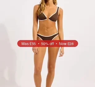 Seafolly Beach Bound Hipster Bikini Bottoms - 50% Off in United Kingdom