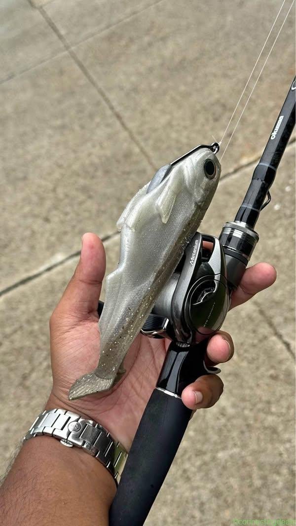 Shimano Metanium bait casting combo