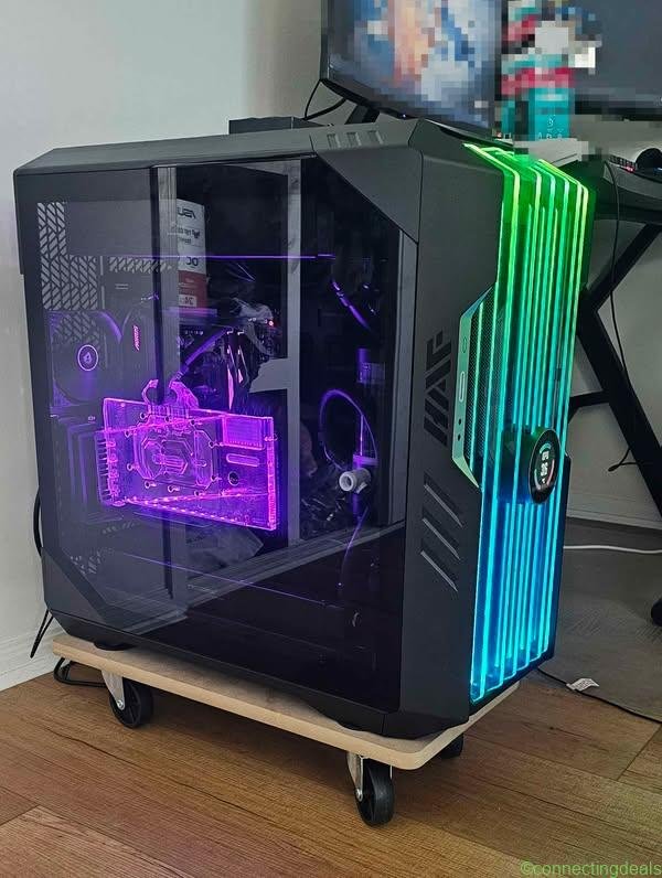 Silent Water-Cooled Gaming PC — Ryzen 7 7800X3D /