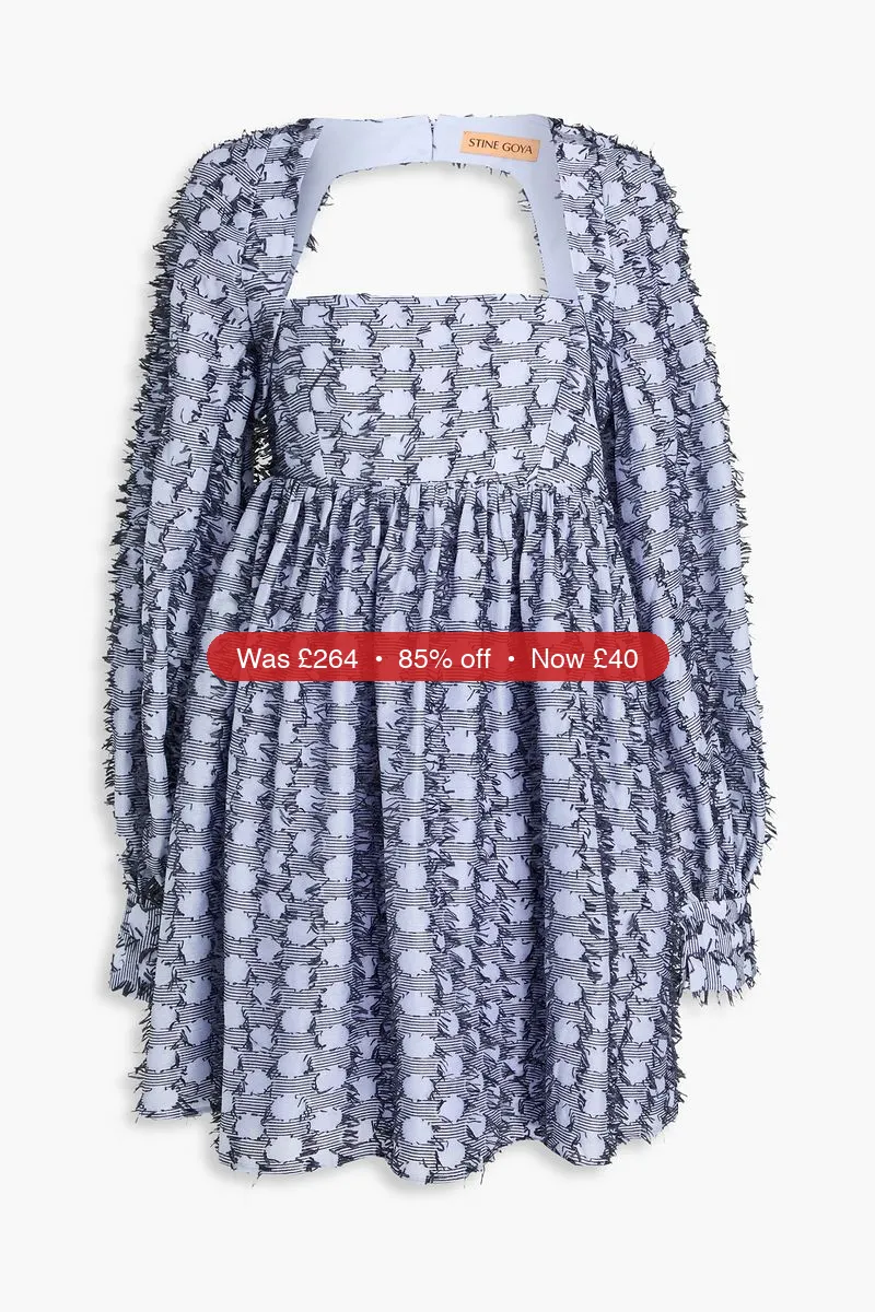 STINE GOYA SGArys cutout fil coupé mini dress – 85% Off
