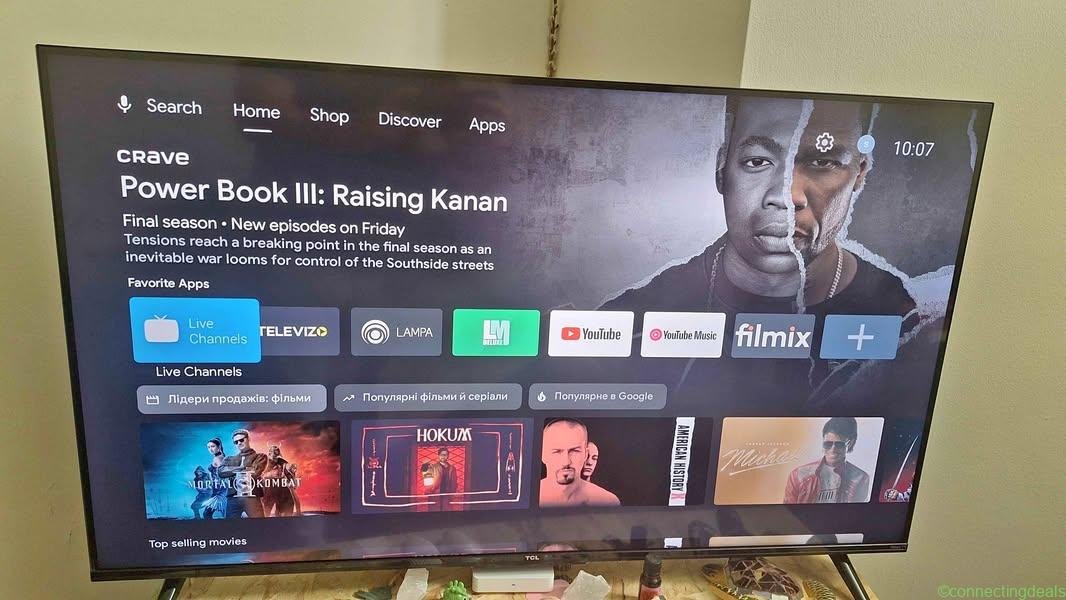 TCL 43″ 4K UHD Smart TV (Model 43S450R-CA)