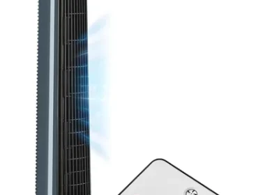 TecTake® Turmventilator, 93 cm, Extrem leise, Energieeffizient, 90° Schwenkfunktion, 3 Modi, 3 Stufen, Timer, Touch-Panel, L | Best Deal in Slovenia
