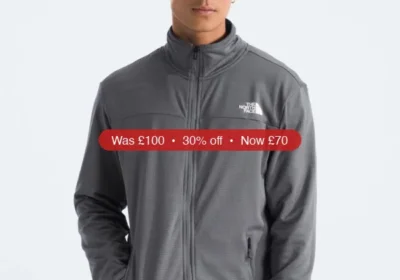 The North Face Men's Cedar Trail Grid Full-Zip Jacket - 30% Off in United States