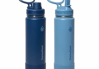 ThermoFlask Stainless Steel Water Bottle 710ml, 2 Pack in 3 Colou - Costco Deal in United Kingdom