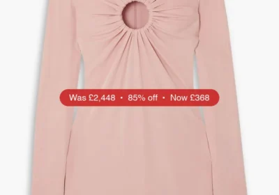 TOM FORD Cutout stretch-crepe mini dress - 85% Off in United Kingdom