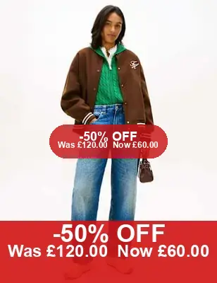 Tommy Hilfiger High Waisted Barrel Jeans – 50% Off