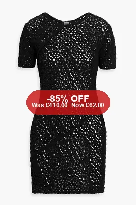 TOTEME Crocheted cotton-blend top – 85% Off