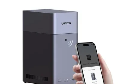 UGREN NAS DH2300 2-Bay Desktop NASync, Capacidad de Soporte de 64 TB (sin Disco), Acceso Remoto, álbum de Fotos AI, Sistema - Mejor Oferta in Mexico