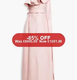 VALENTINO GARAVANI One-shoulder belted ruffled silk-gazar gown - 85% Off in United Kingdom