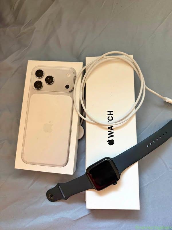 Vendo iPhone 17 com Apple whatch